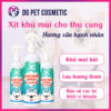 Xịt Khử Mùi Chó Mèo DG Pet 02